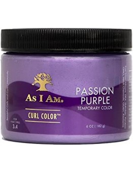 AS I AM - Curl color - zmývateľný farbiaci gél purpurový